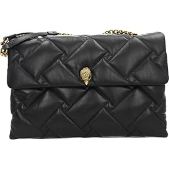 #131 - Kurt Geiger London Kensington Soft - XXL Black, NWT - Picture 3 of 17
